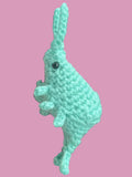 small crochet shrimp