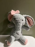 cute crochet soft plush elephant 