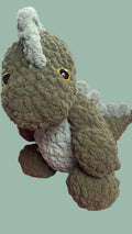 chunky yarn crochet dino